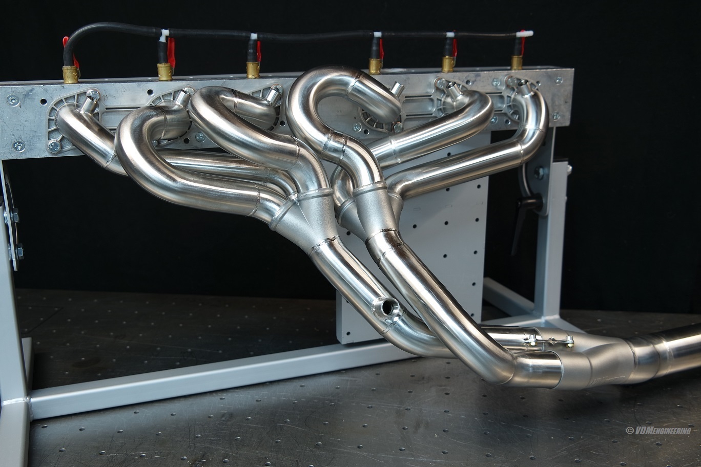 Jaguar V12 Tri-Y Extractor Headers for XJ and XJS